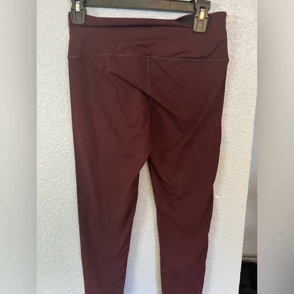 Victoria Secret | Victoria Sport | Knockout by VS | Maroon Leggings | Small - Picture 2 of 6